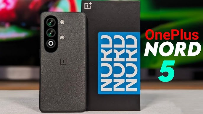 OnePlus Nord 5 OnePlus Nord 5: Affordable Mid-Range Smartphone with 50MP Camera, 7000mAh Battery & 100W Charging