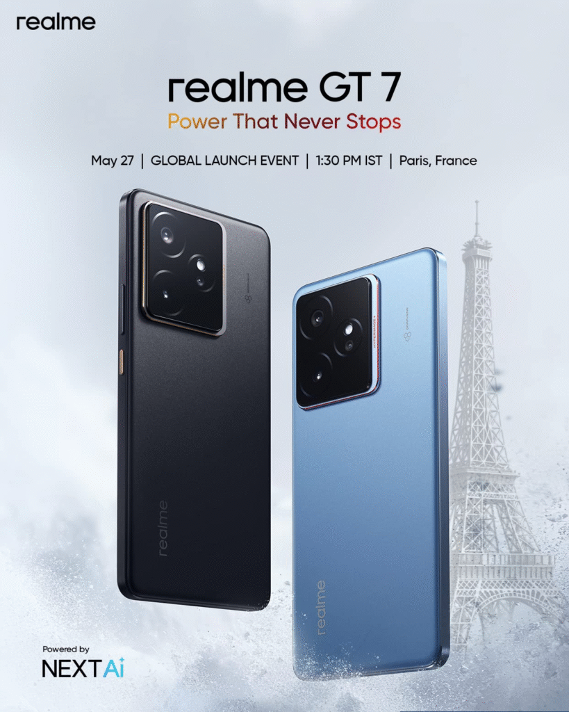 global launch Realme GT 7