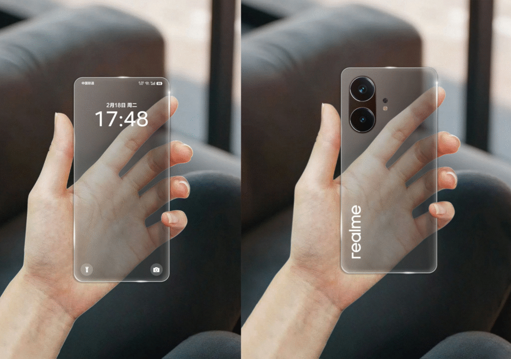 Realme Neo 7 Turbo Realme Neo 7 Turbo transparent phone
