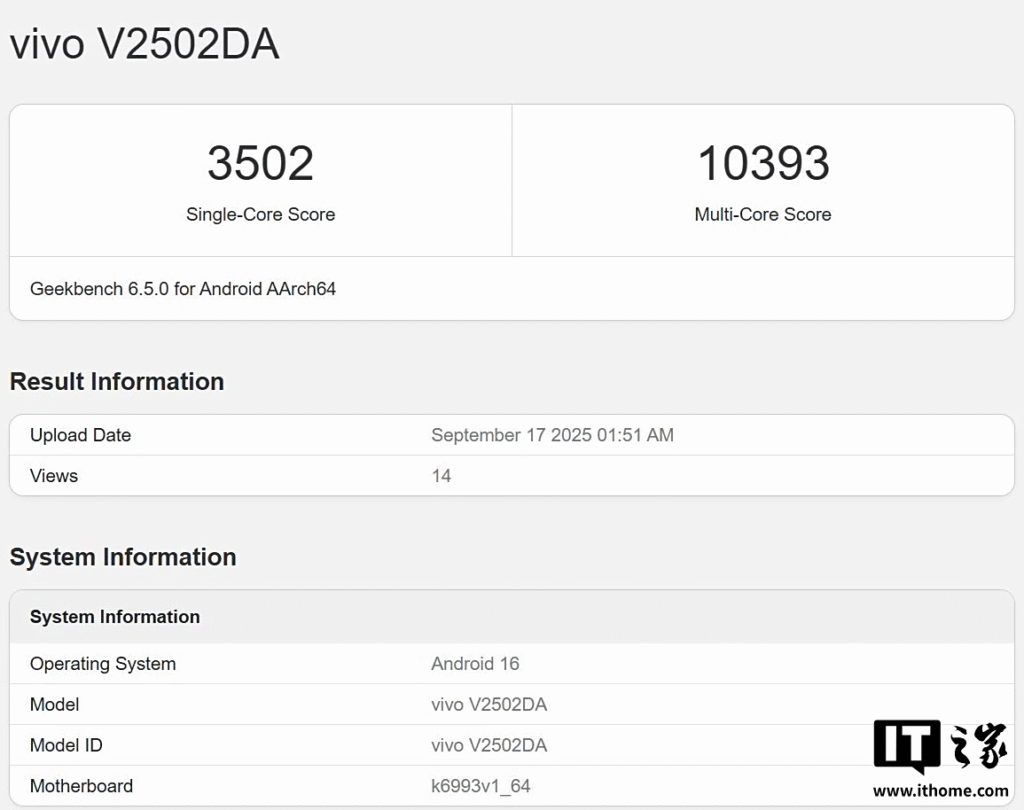 MediaTek Dimensity 9500 MediaTek Dimensity 9500