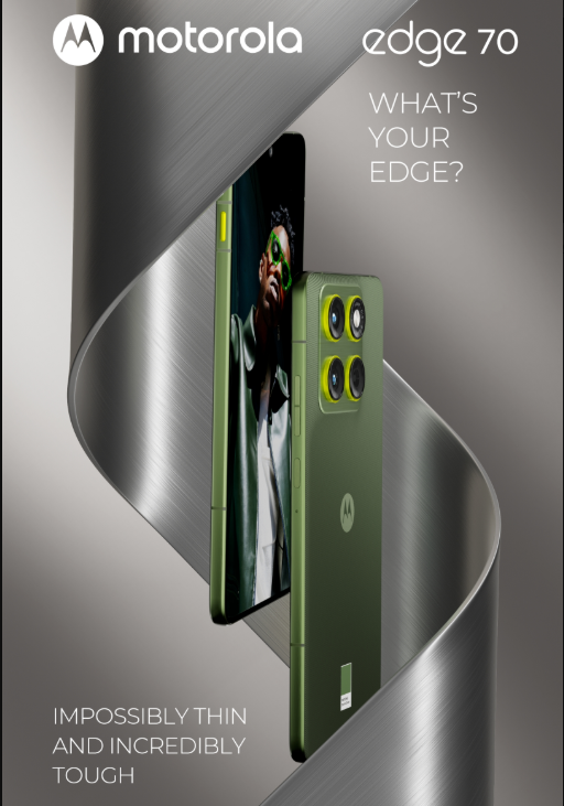 Motorola Moto Edge 70 Design and Features Leaked, Ultra-Thin Phone Under 6mm with 50MP Camera