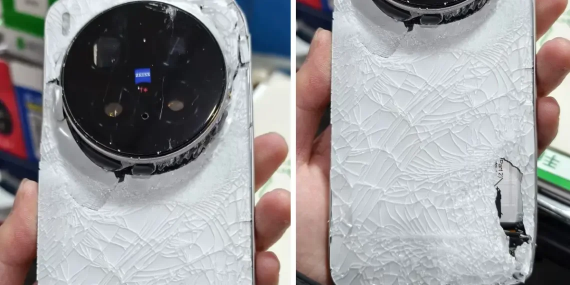 Vivo X300 Pro Shattered from the Back After Slipping from My Hand